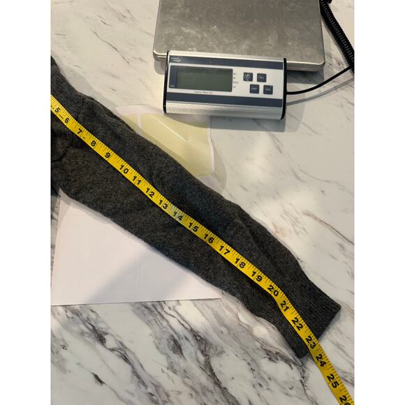 ASTR The Label Wrap‎ Front Sweater M Charcoal Gray Long Sleeve Soft Knit - Picture 7 of 8